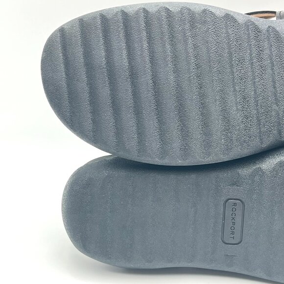 10W‎ 10 WIDE WIDTH Rockport Ramona Black Patent Sandals Shoes - Picture 10 of 12